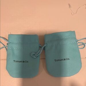 Tiffany & Co. Blue Jewelry Pouches